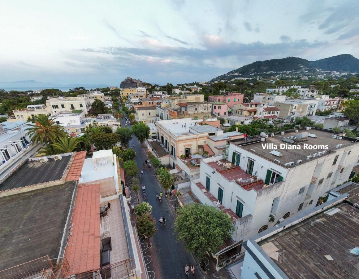 Villa Diana - Beach & Rooms Ischia Eksteriør billede