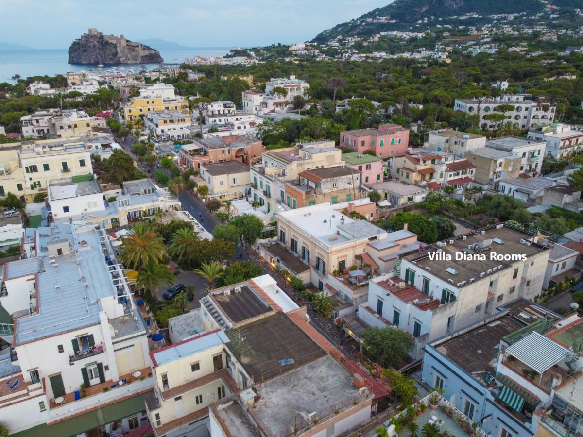 Villa Diana - Beach & Rooms Ischia Eksteriør billede